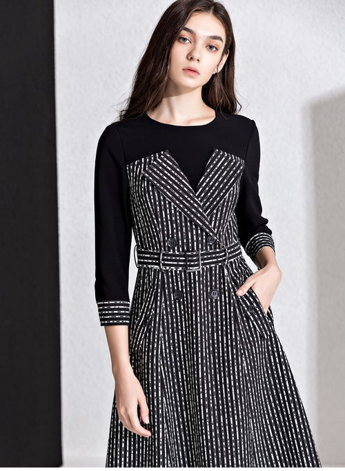 慕拉2020早春套頭五分袖拼接裙子拿貨全攻略